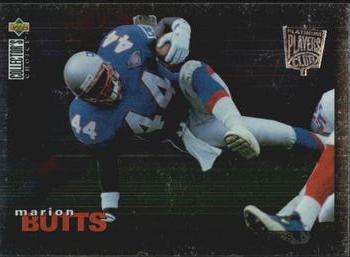 1995 Collector's Choice - Platinum Player's Club #166 Marion Butts Front
