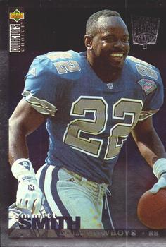 1995 Collector's Choice - Platinum Player's Club #234 Emmitt Smith Front
