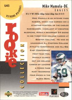 1995 Collector's Choice Update - Gold #U45 Mike Mamula Back