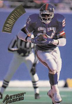 1994 Action Packed #76 Rodney Hampton Front