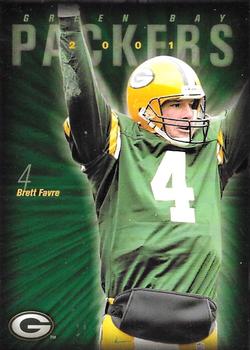 2001 Green Bay Packers Police - Eau Claire Chapter of MADD, Eau Claire County Sheriffs Office, Eau Claire County Reserves #2 Brett Favre Front