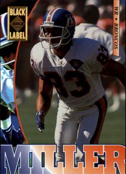 1995 Collector's Edge - Black Label #62 Anthony Miller Front