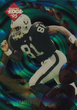 1995 Collector's Edge - EdgeTech Black Label #12 Tim Brown Front