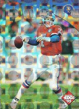 1995 Collector's Edge Instant Replay - Prisms #9 John Elway Front