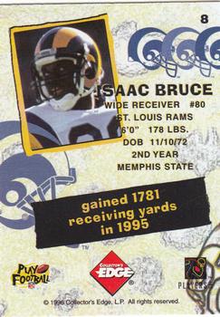1995 Collector's Edge - Nitro #8 Isaac Bruce Back
