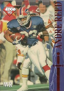 1995 Collector's Edge Excalibur - Die Cuts #9 Andre Reed Front