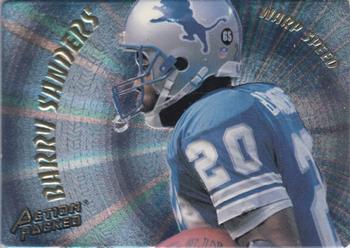 1994 Action Packed - Warp Speed #WS2 Barry Sanders Front