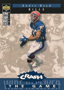 1994 Collector's Choice - You Crash the Game Blue Foil #C27 Andre Reed Front