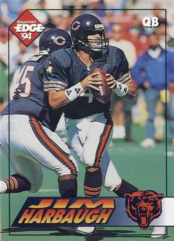 1994 Collector's Edge #23 Jim Harbaugh Front