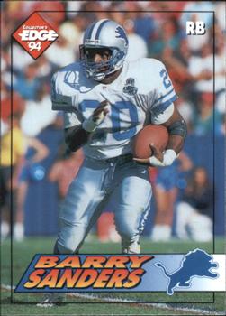 1994 Collector's Edge #63 Barry Sanders Front