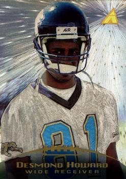 1995 Pinnacle - Trophy Collection #50 Desmond Howard Front