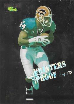 1995 Pro Line - Game Breakers Printer's Proofs #GB24 Thurman Thomas Front
