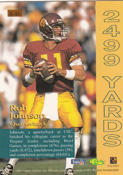 1995 Pro Line - Grand Gainers #G-30 Rob Johnson Back