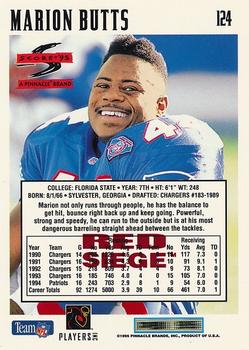 1995 Score - Red Siege #124 Marion Butts Back