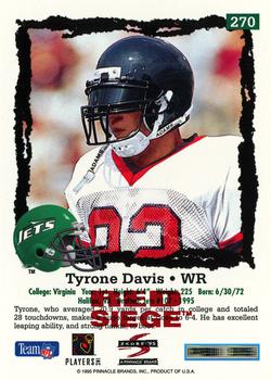 1995 Score - Red Siege #270 Tyrone Davis Back