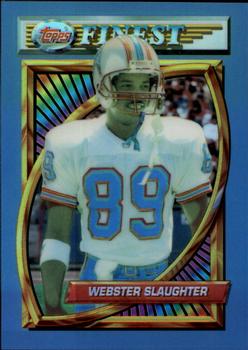 1994 Finest #98 Webster Slaughter Front