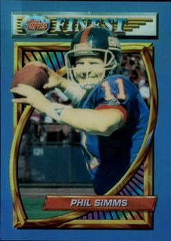1994 Finest - Refractors #152 Phil Simms Front
