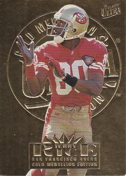 1995 Ultra - Gold Medallion #301 Jerry Rice Front