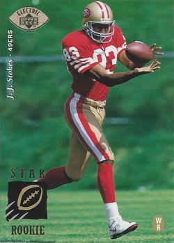 1995 Upper Deck - Electric Gold #10 J.J. Stokes Front