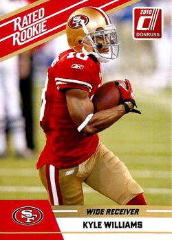 2010 Donruss Rated Rookies #64 Kyle Williams Front
