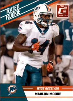 2010 Donruss Rated Rookies #68 Marlon Moore Front