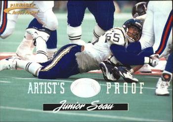 1996 Action Packed - Artist's Proofs #54 Junior Seau Front