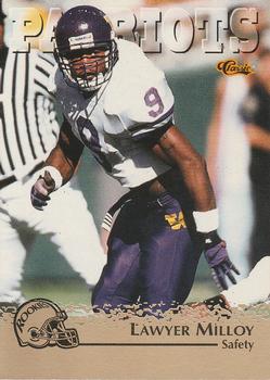 1996 Classic NFL Rookies - Gold #59 Lawyer Milloy Front