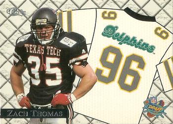 1996 Classic NFL Rookies - Home Jersey #HJ21 Zach Thomas Front