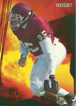 1994 Fleer - NFL Prospects #1 Sam Adams Front