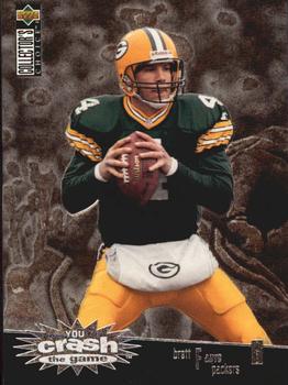 1996 Collector's Choice - You Crash the Game Silver Exchange #6 Brett Favre Front