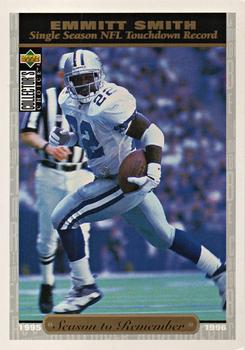 1996 Collector's Choice - Jumbos 3x5 #51 Emmitt Smith Front
