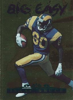 1996 Collector's Edge - Big Easy Gold Foil #16 Isaac Bruce Front