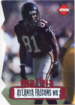 1996 Collector's Edge - Die Cuts #12 Terance Mathis Front