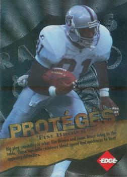 1996 Collector's Edge - Proteges #9 Tim Brown / Isaac Bruce Front