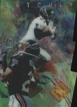 1996 Collector's Edge Advantage - Edge Video Shop at Home Die Cut #V15 Eric Metcalf Front