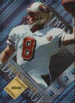 1996 Collector's Edge Advantage - Perfect Play Foils #15 Steve Young Front