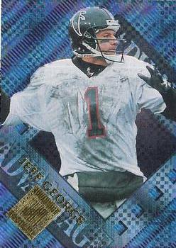 1996 Collector's Edge Advantage - Perfect Play Foils #23 Jeff George Front