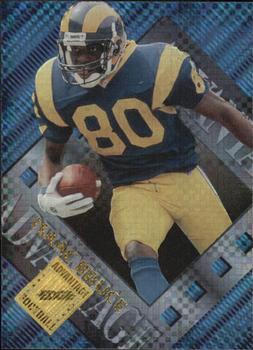 1996 Collector's Edge Advantage - Perfect Play Foils #27 Isaac Bruce Front