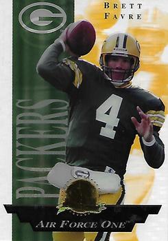 1996 Collector's Edge President's Reserve - Air Force One Collector Series (CS) #1 Brett Favre Front