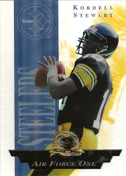 1996 Collector's Edge President's Reserve - Air Force One Jumbos #18 Kordell Stewart Front
