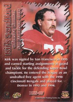 1996 Pacific Dynagon - Best Kept Secrets #BKS-87 Kirk Scrafford Back