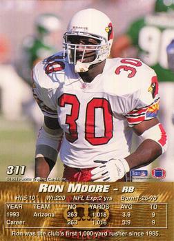 1994 Pacific #311 Ron Moore Back