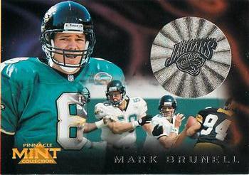 1996 Pinnacle Mint - Silver #26 Mark Brunell Front