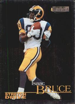 1996 Pro Line Memorabilia - Stretch Drive #DS24 Isaac Bruce Front