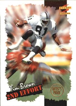 1996 Score - Artist's Proofs #255 Tim Brown Front