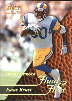1996 Select - Artist's Proofs #188 Isaac Bruce Front