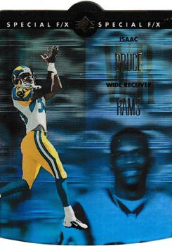 1996 SP - Holoview Die Cuts #18 Isaac Bruce Front
