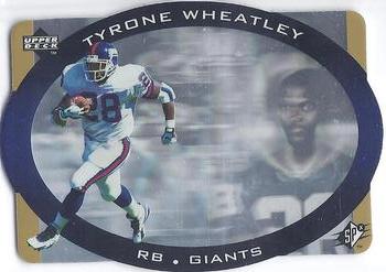 1996 SPx - Gold #30 Tyrone Wheatley Front