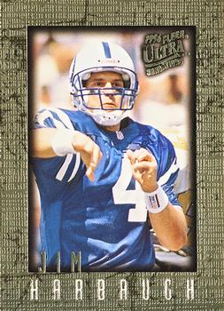 1996 Ultra Sensations - Marble Gold #46 Jim Harbaugh Front
