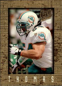 1996 Ultra Sensations - Marble Gold #58 Zach Thomas Front